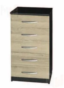 Комод К-8 с пятью ящиками