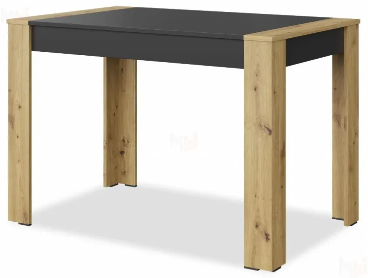 Стол обеденный НК-мебель Vega Дуб артизиан/Черный