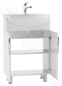 Тумба под умывальник "Исеть 55" Стандарт без ящика Айсберг