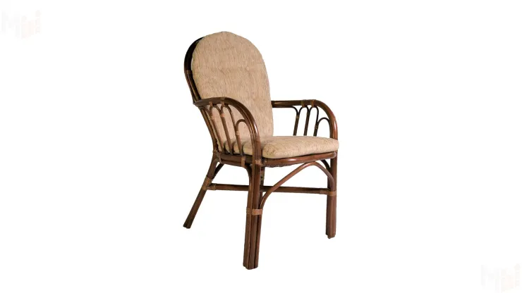 Стул из ротанга с подушкой 04/16