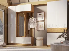 Прихожая Роджина (белый глянец)