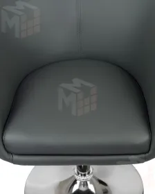 Кресло дизайнерское DOBRIN EDISON (серый)