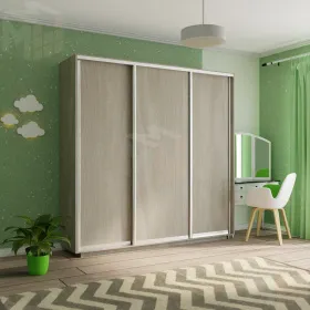 Шкаф-купе Элемент трио 2400 Ясень