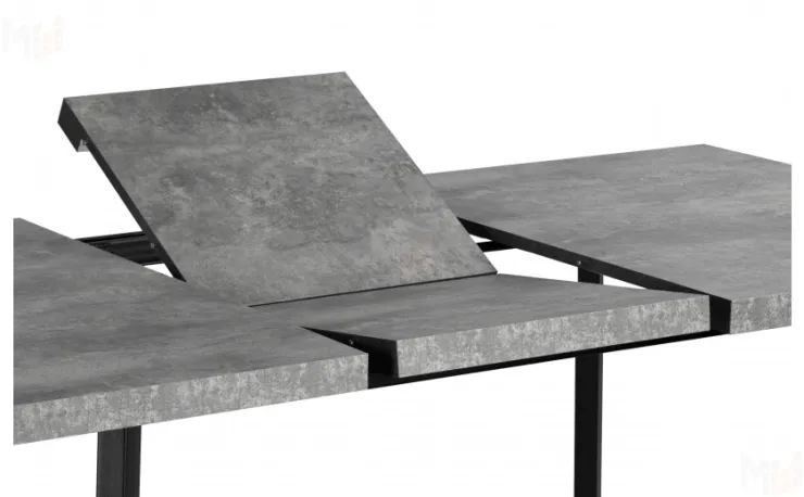 Стол раскладной Лаки Лофт 120 Рускеала/Черный