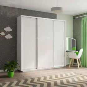 Шкаф-купе Элемент трио 2400 Белый