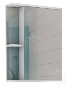 Шкаф-зеркало Норма 1-55 левый/правый Айсберг