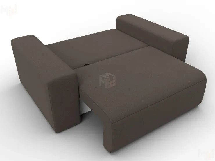 Кресло Лига-036 НПБ ( Амур коричневый )