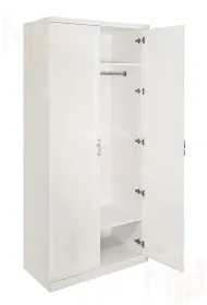 Шкаф детский Мишель 2-ств без зеркал белый матовый