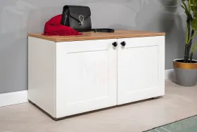 Тумба Остин 13.257 белый шагрень