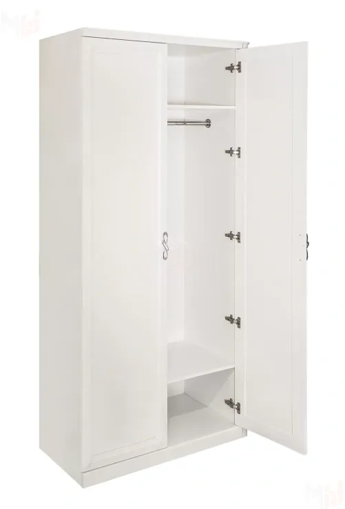 Шкаф детский Мишель 2-ств без зеркал белый матовый