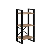 Стеллаж Leset Стилвуд 113 (Чёрный/Дуб крафт золотой)