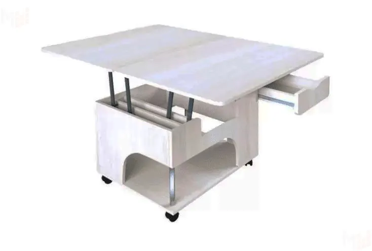 Стол-трансформер Стэп Бодега Белый