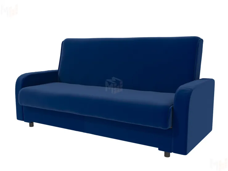 Диван книжка Лайт велюр 26 синий