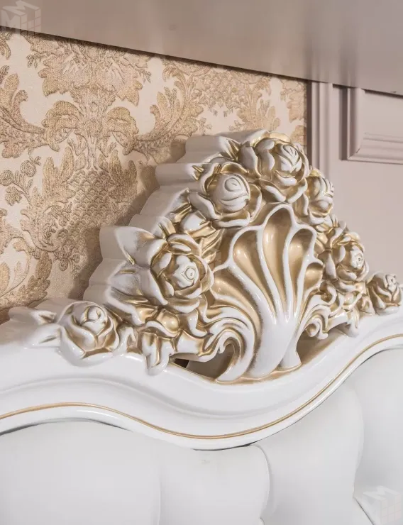 Диван кровать Натали белый глянец