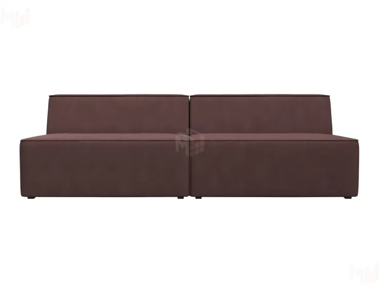 Диван прямой модульный Монс ( JOLY 09 бордовый )