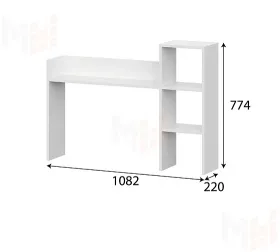 Надстройка на письменный стол Анри