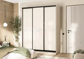 Шкаф-купе Тринити New (1800) Сандал светлый