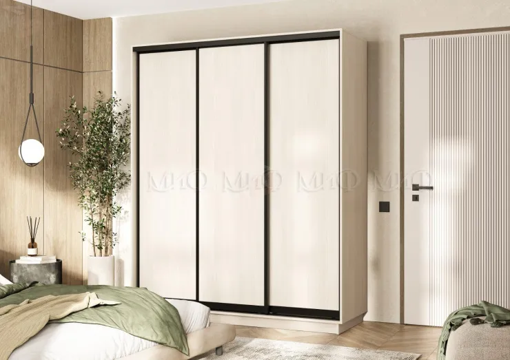 Шкаф-купе Тринити New (1800) Сандал светлый