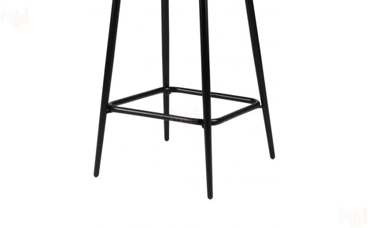 Полубарный стул Эйден Confetti aquamarine/черный