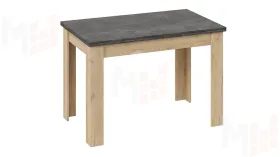 Стол раздвижной Промо  тип 4 Дуб Крафт золотой, Ателье темное