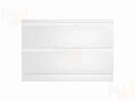 Комод Мальта 2 ящика (белый)