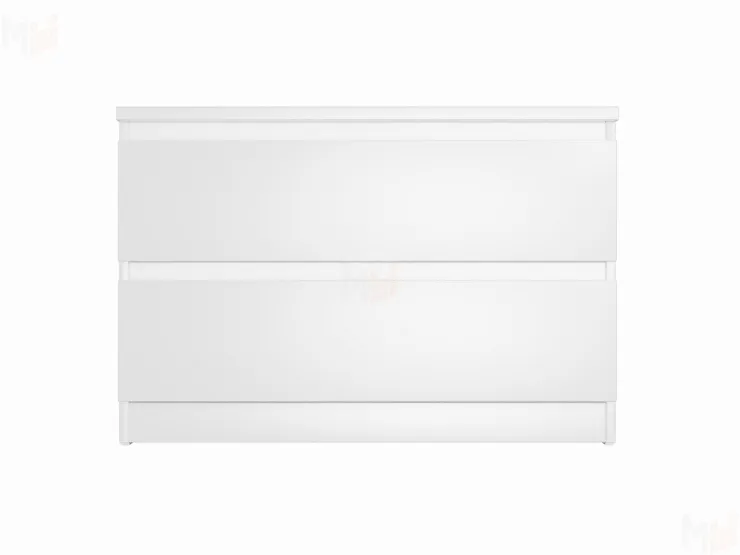 Комод Мальта 2 ящика (белый)