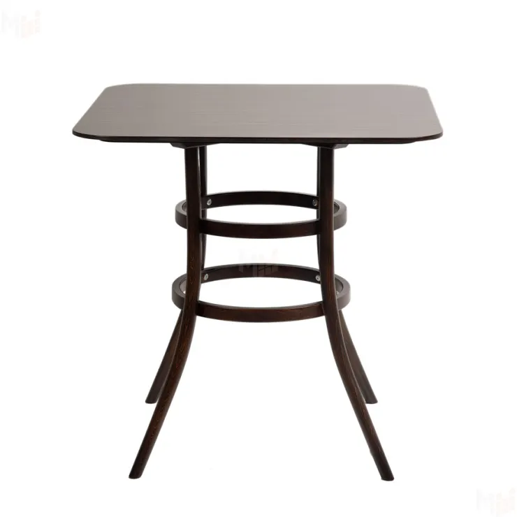 Стол  Сатурн квадратный (темный орех)