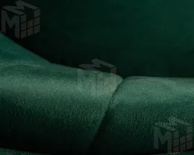 Стул барный DOBRIN DARCY BLACK (зеленый велюр (1922-9))