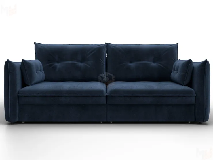 Диван прямой Лига-100 НПБ ( TOWER 13 синий )