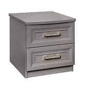 Тумба прикроватная Мокко серый камень