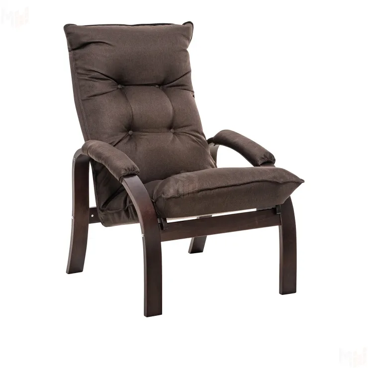 Кресло-трансформер Leset Левада (Орех текстура/Malmo 28 (коричневый))