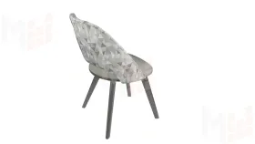 Стул Сириус тип 1 Графит / тк. №122 / тк.120