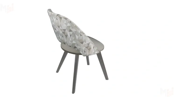 Стул Сириус тип 1 Графит / тк. №122 / тк.120