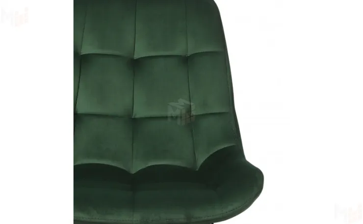 Полубарный стул Эйден Confetti deep forest/черный