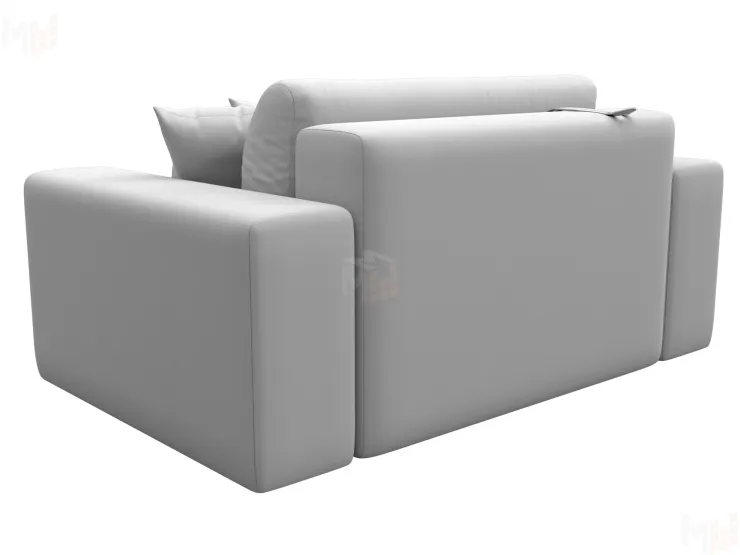 Кресло Лига-036 НПБ ( GRIFON 01 белый )