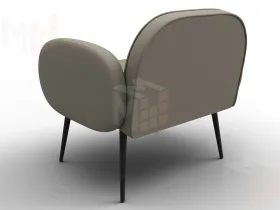 Кресло Лига-086 ( экокожа GRIFON 04 бежевый )