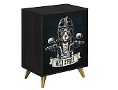 Комод Фьюжн Арт КМ-001 камень угольный/Biker cat