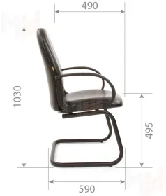 Кресло посетителя CHAIRMAN 279 V ЭКО