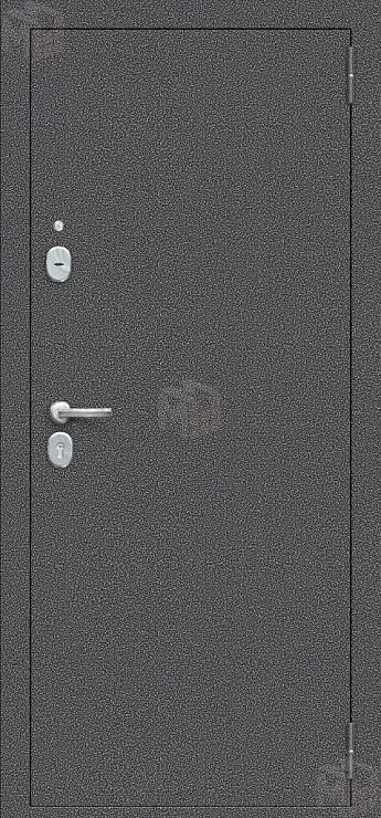 Входная металлическая дверь Тайга-7 Антик Серебряный 