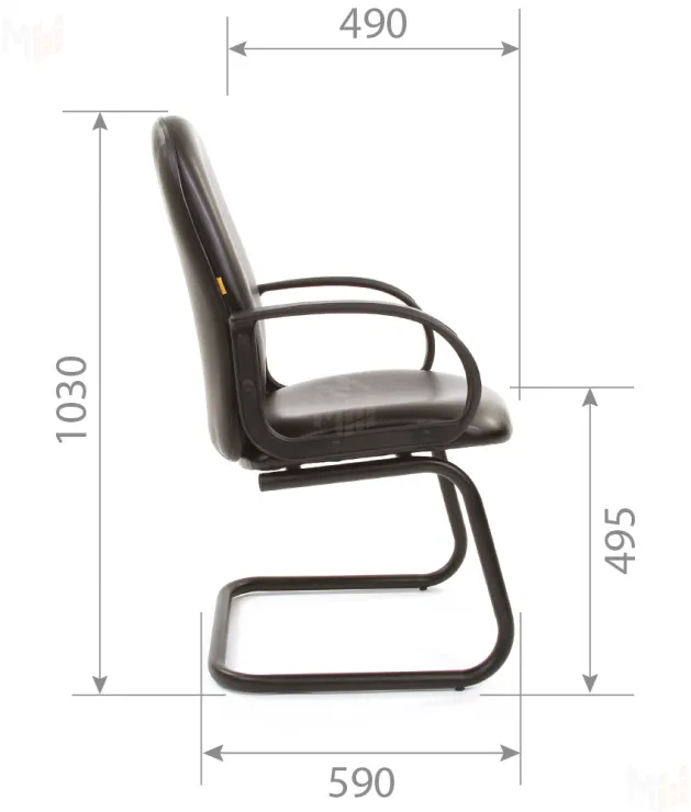 Кресло посетителя CHAIRMAN 279 V ЭКО