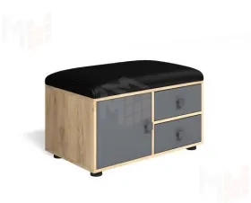 Обувница Мини-Лайт МЛ-5 Дуб крафт золотой/графит