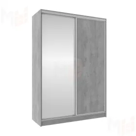 Шкаф-купе 1600 Домашний Зеркало Atelier светлый