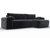 Диван угловой Лига-099 угол универсальный ( TOWER 11 темно-серый )