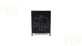 Комод КЫМОР 6 ящиков черный