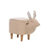 Пуф Leset Maral COMBI (V18 бежевый, компаньон Milos 02 белый)