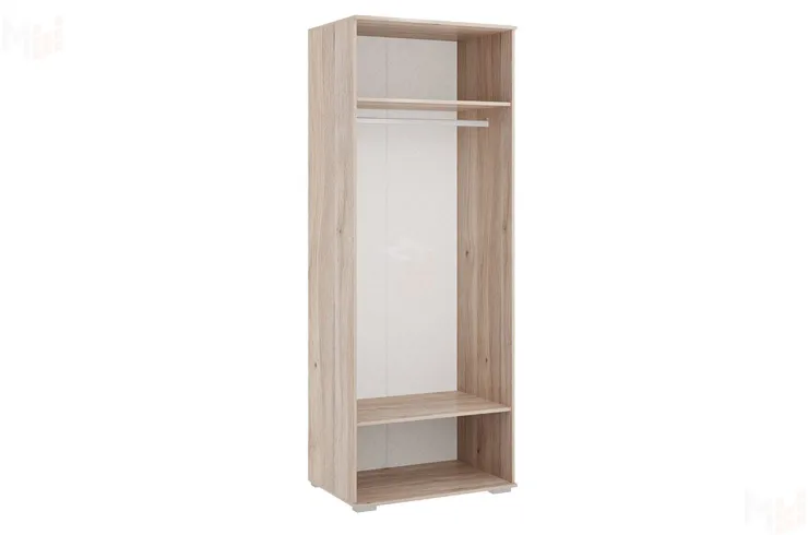 Шкаф двухдверный Алина  04.21 дуб мария/белый