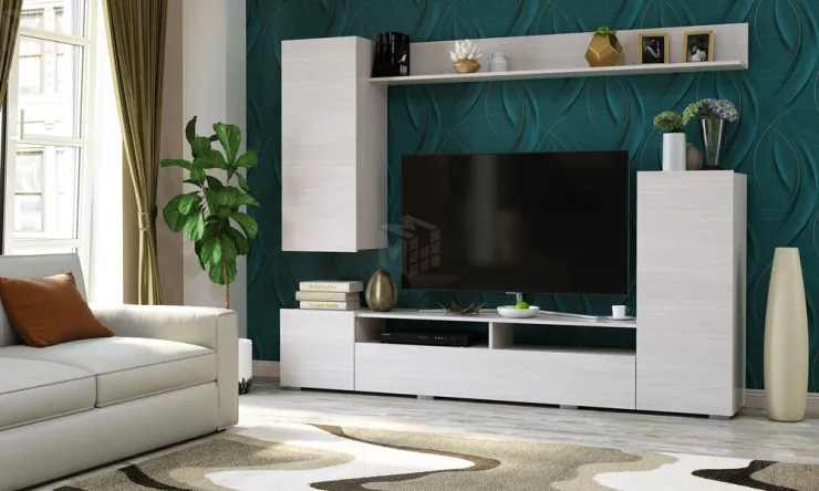 Гостиная МИЯ Ясень Анкор светлый - Ясень Анкор светлый