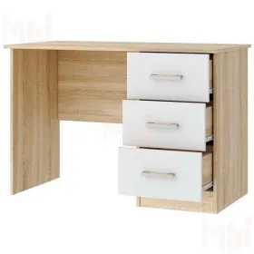 Письменный стол ПКС-3 сонома/белый глянец