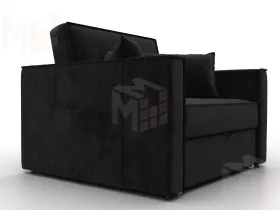 Кресло-кровать Лига-104 (80) ( SEVEN 35 черный )