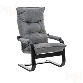 Кресло-трансформер Leset Оливер (Венге/Malmo 95 (темно-серый))